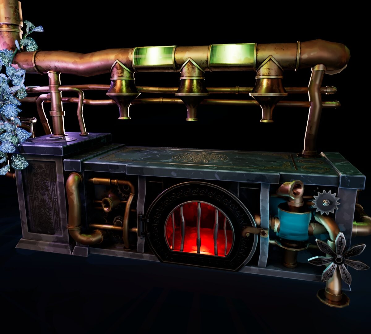 Bubbles of Memories 3D alchemy prop